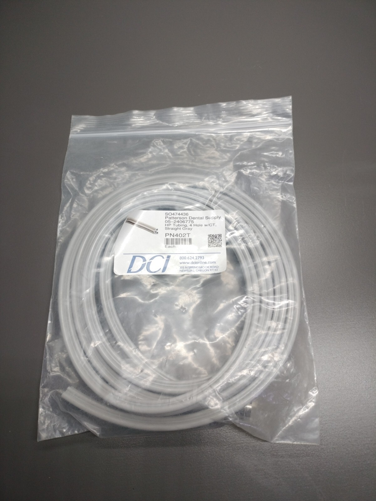 PATTERSON DENTAL SUPPLY PN402T 4 Hole Tubing 05-2406775