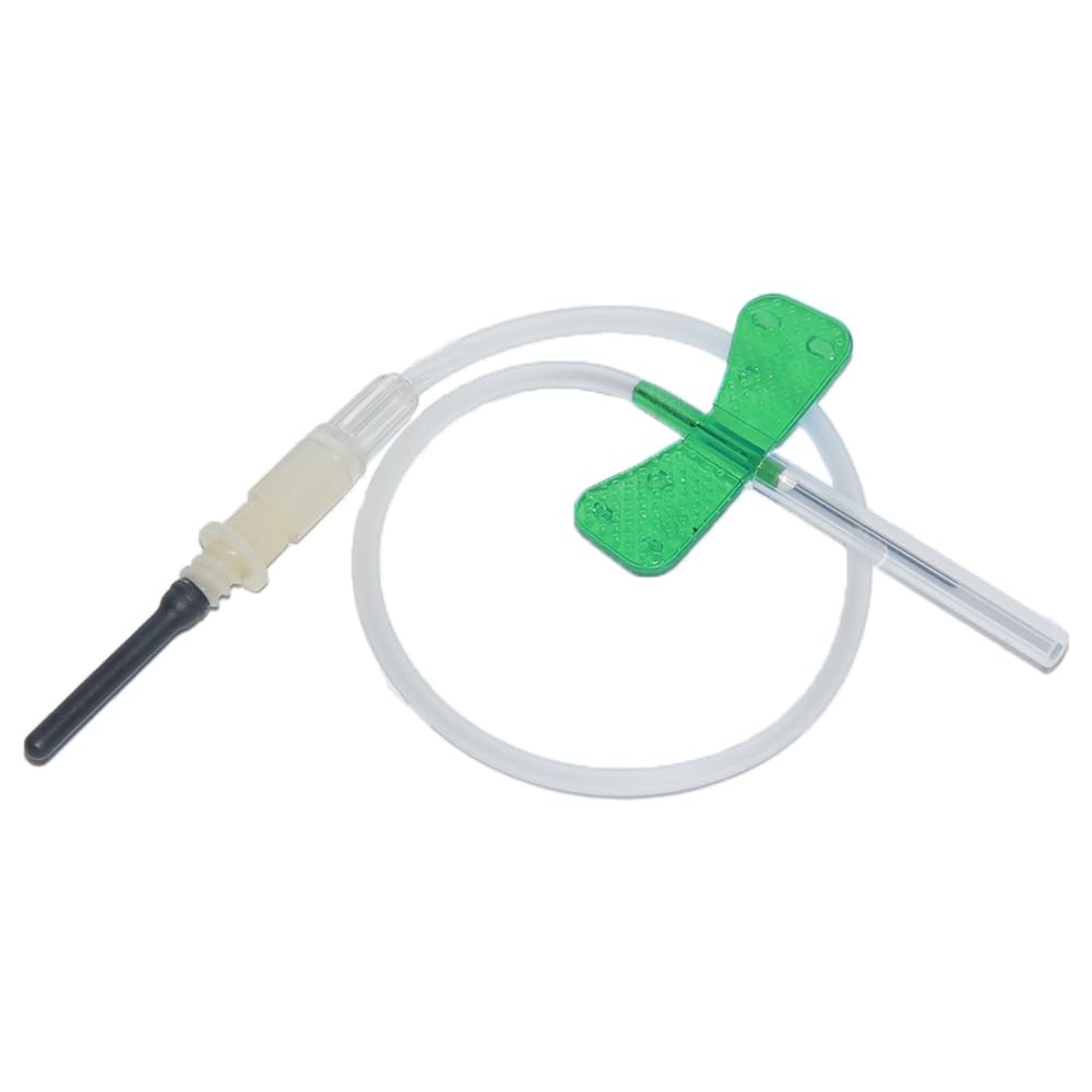 Advanced Safety Butterfly Needle with Luer Adapter Separable, 21/23/25G, 50/pack