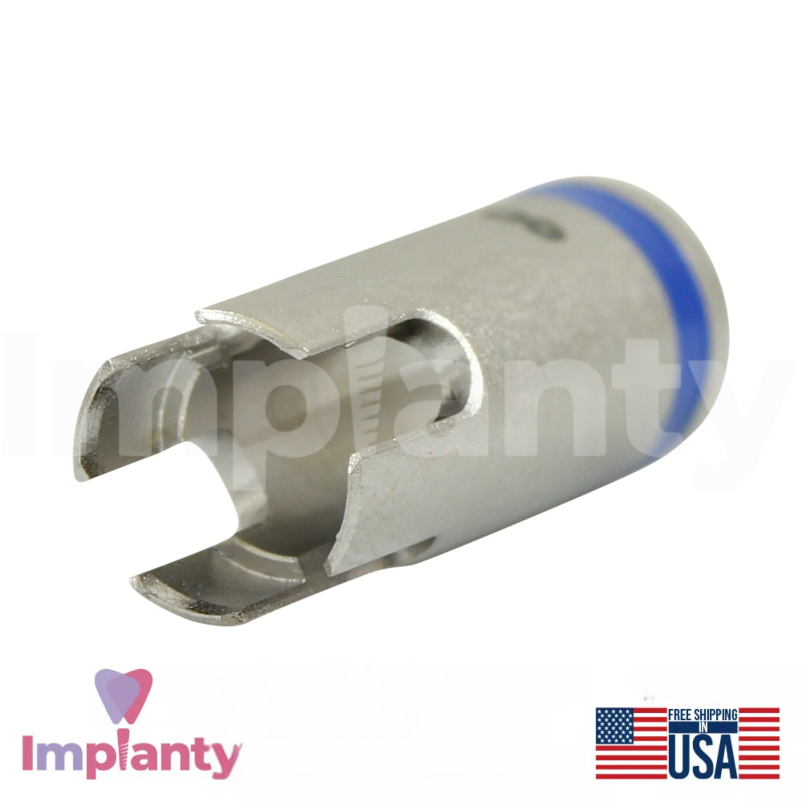 GDT Dental Drill Stoppers Ø3.2mm Diameter Blue Stainless Steel Dentistry Tool