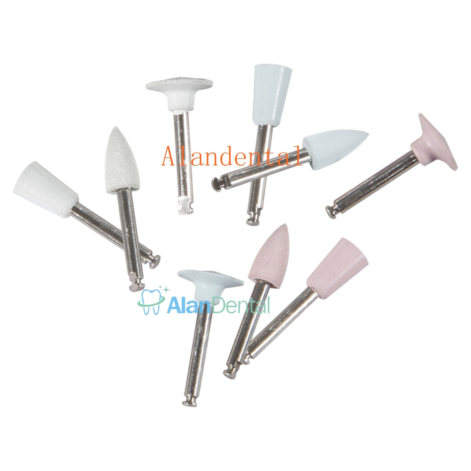 5 Boxes Dental Composite Polishing Kit for Low-speed Handpiece Contra Angle