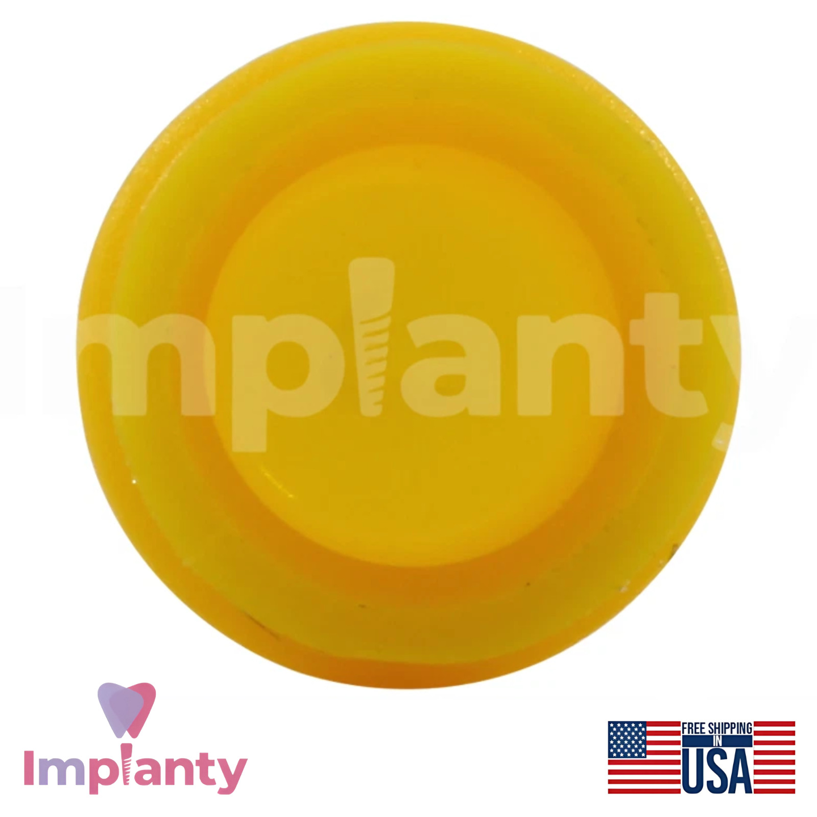 Extra Soft Dental Silicone Caps for Overdenture Quator Attachment 600g 10pcs