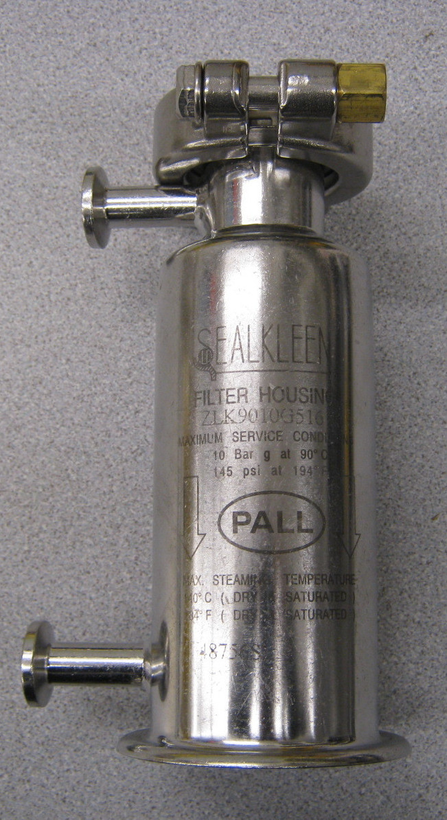 PALL SEALKLEEN ZLK9010G5161 STAINLESS STEEL FILTER HOUSING