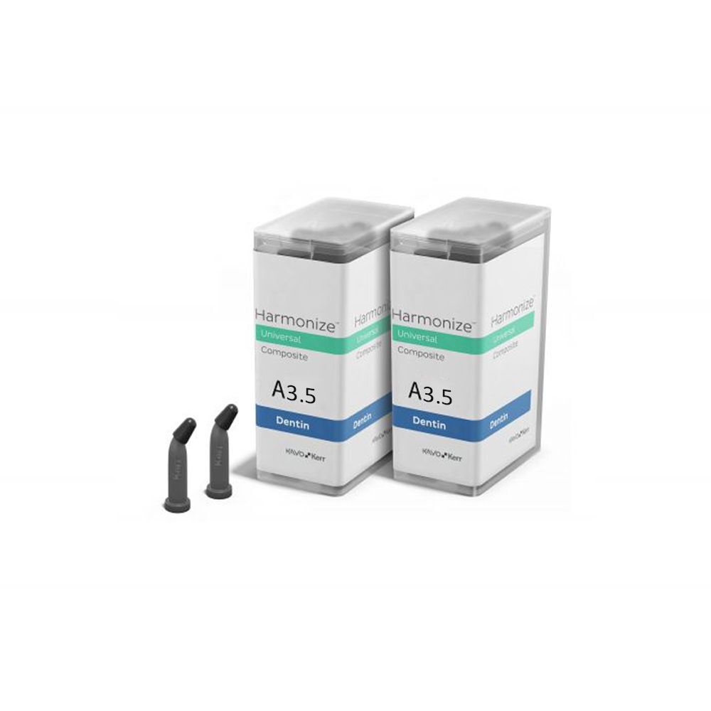 Harmonize Nanohybrid Universal Composite, Dentin A3.5, .25g, 10/Pk