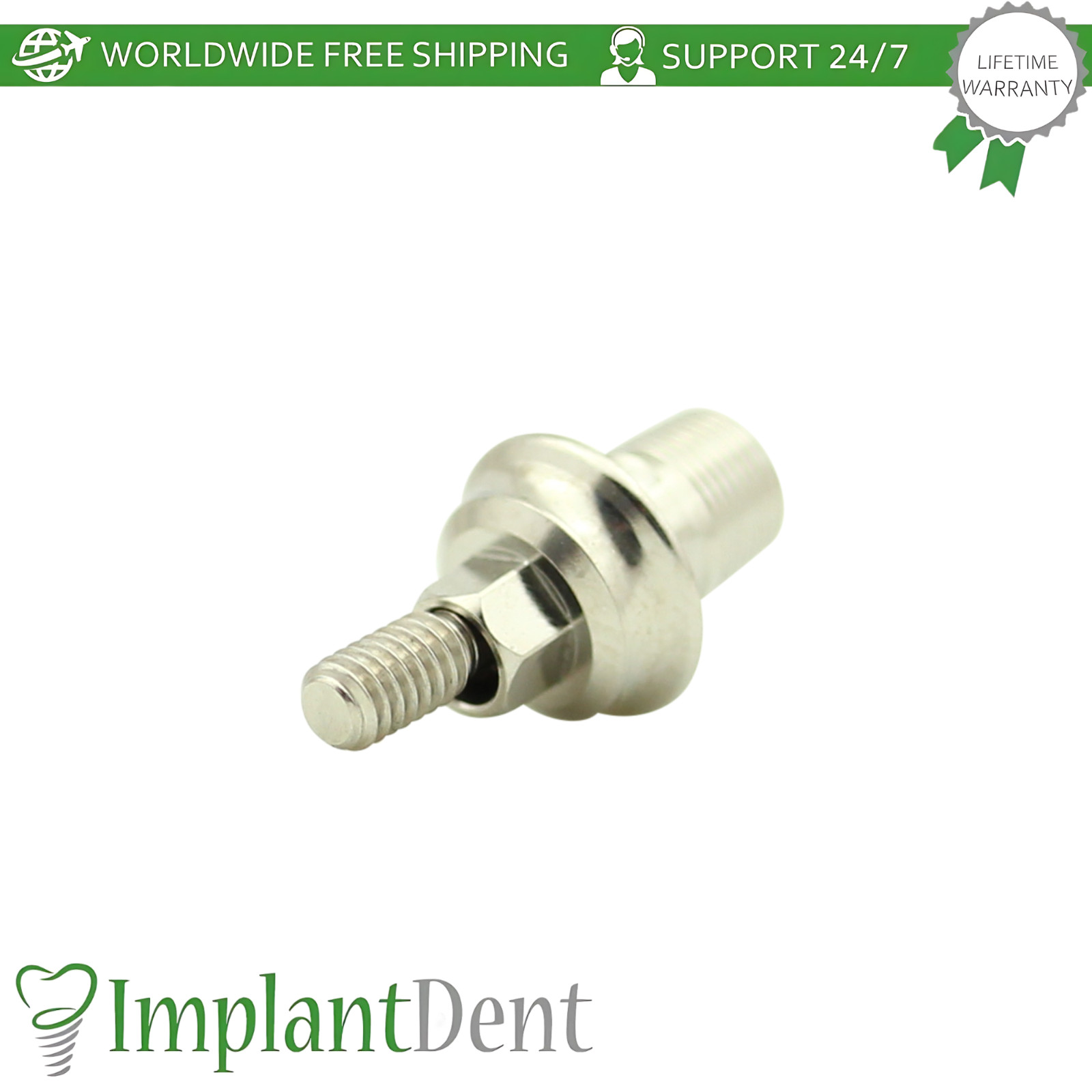 X5 Ø5.7mm Anti-Rotation Ti-Base WP MIS Compatible Int Hex 2.45mm Connection
