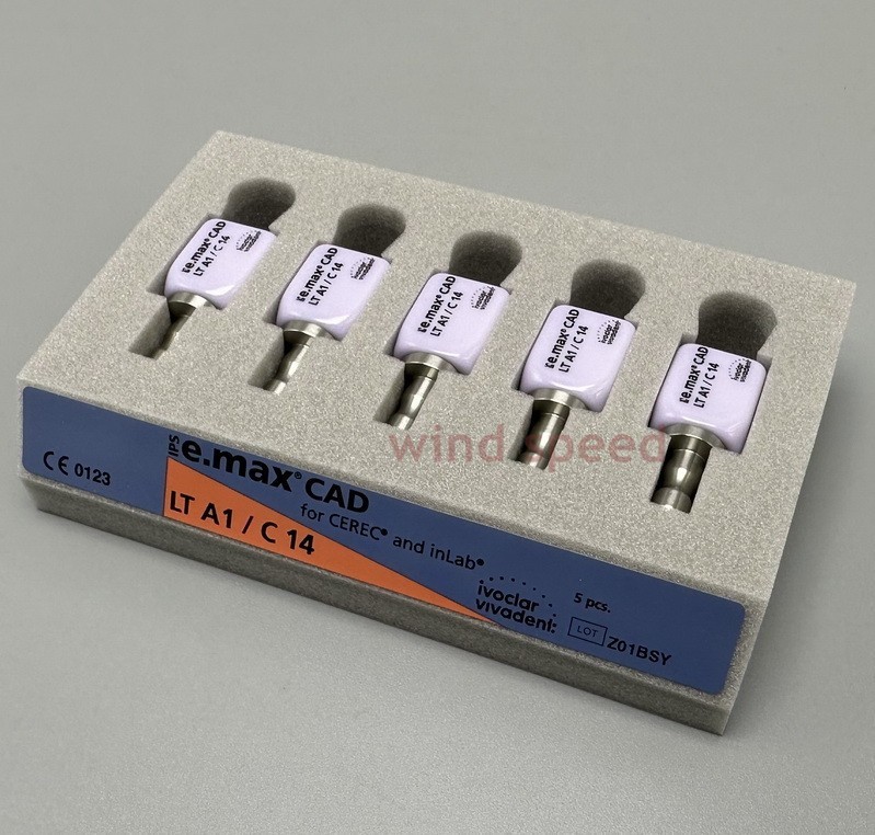 IVOCLAR E.max Cad Dental CEREC InLab Glass Ceramics Blocks ABUTMENT Refill 1~5pc