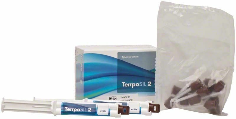 Coltene TempoSIL 2 Temporary A-Silicone-Cement Material Fast Setting Time