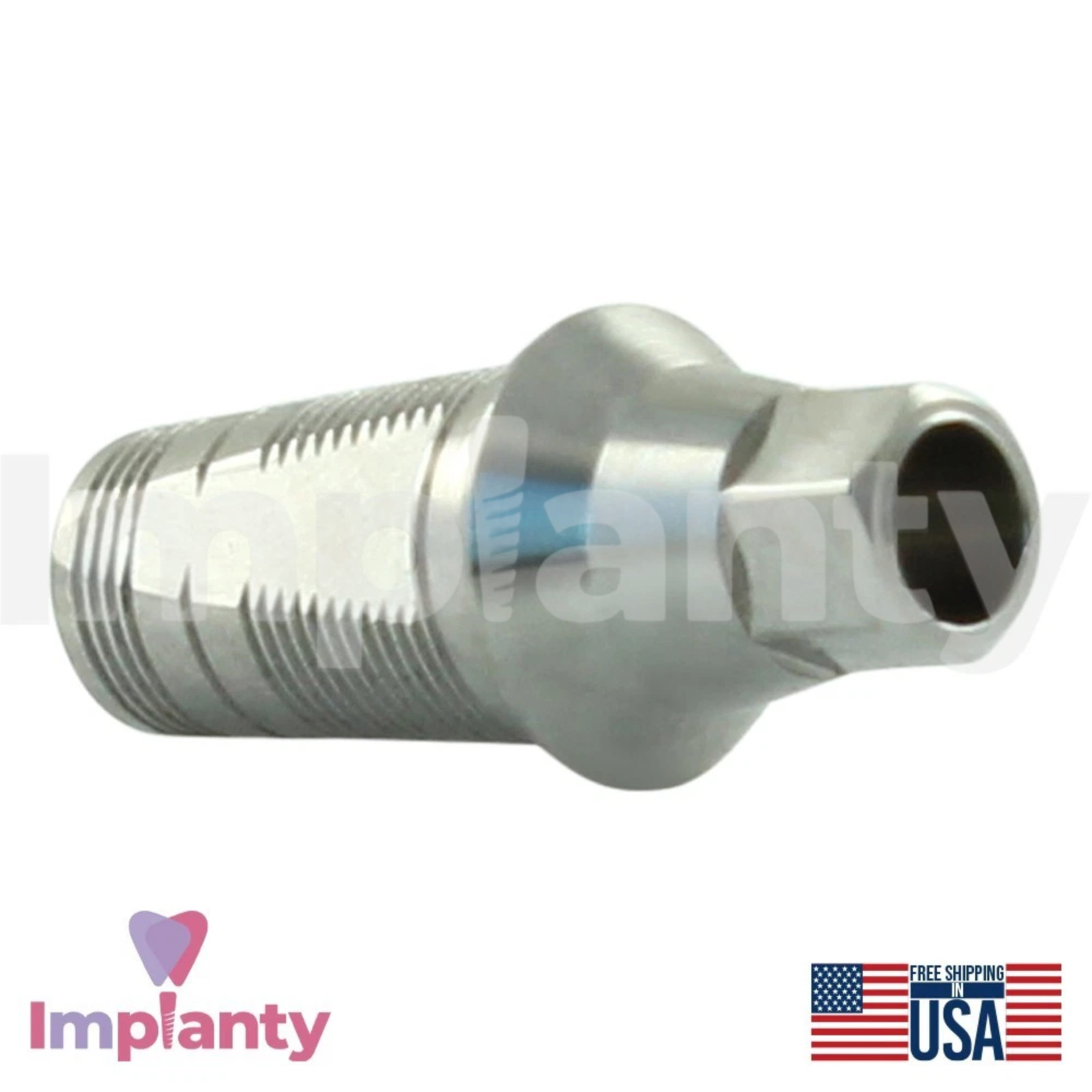 5x 0sstem TS Compatible Mini Platform 2.1mm Dental CAD/CAM Titanium Base