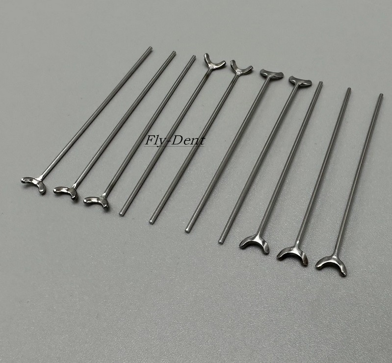 Dental Ortho Y-Type Retainer Clasp Oblique Bar Teeth Position Hold 0.8/0.9/1.0mm