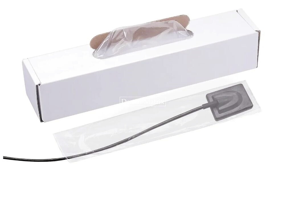 Dental Disposable Plastic Protector Digital X-ray Sensor Sleeve Cover 4.2x20cm