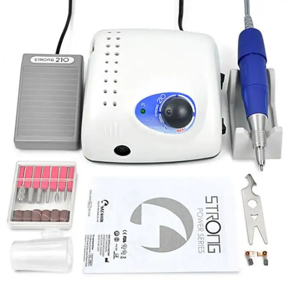 strong 210 105l 65W nail drill machine 35000rpm micro motor handpiece