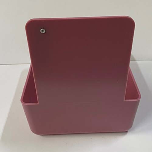 Mauve Dental Lab Pan w/ Stainless Steel Clip 12pk 7″ x 5¾” x 2½” Made in the USA