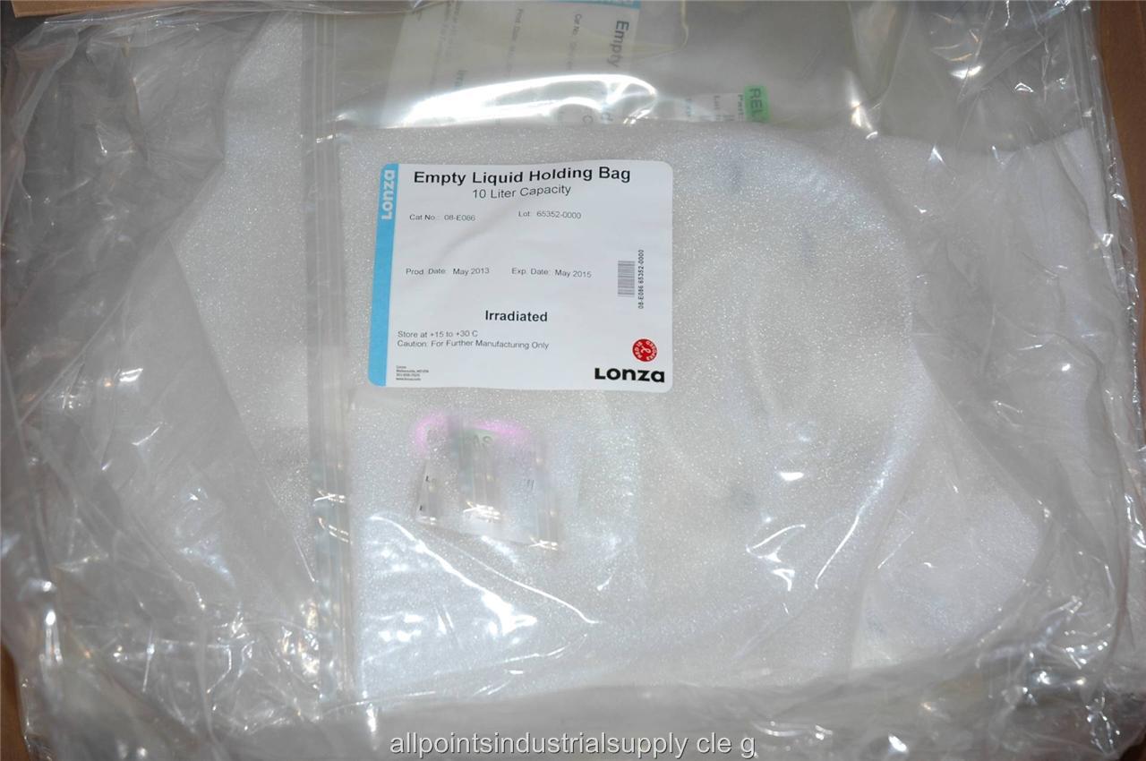 13 Lonza 10 L Liquid Holding Bags 08-E086 – Sealed