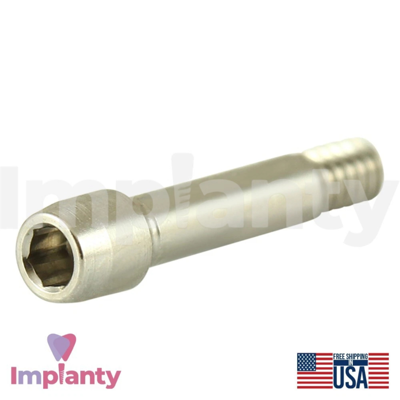 5x 0sstem TS Compatible Mini Platform 2.1mm Dental CAD/CAM Titanium Base
