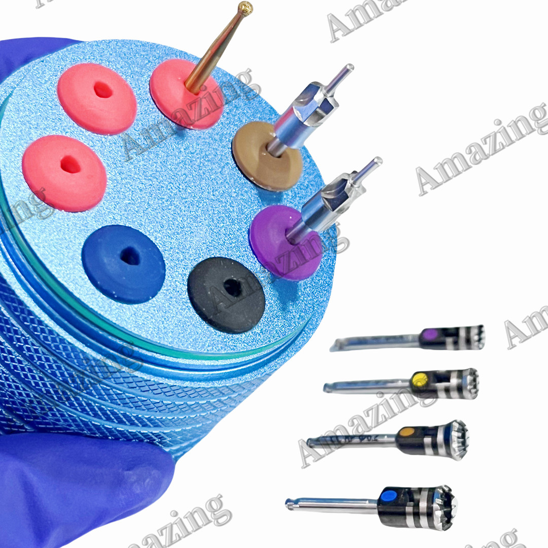 Dental Drills Mill Profiler Ridge Trimmer Abutment Trimming Drill NOBEL Kit