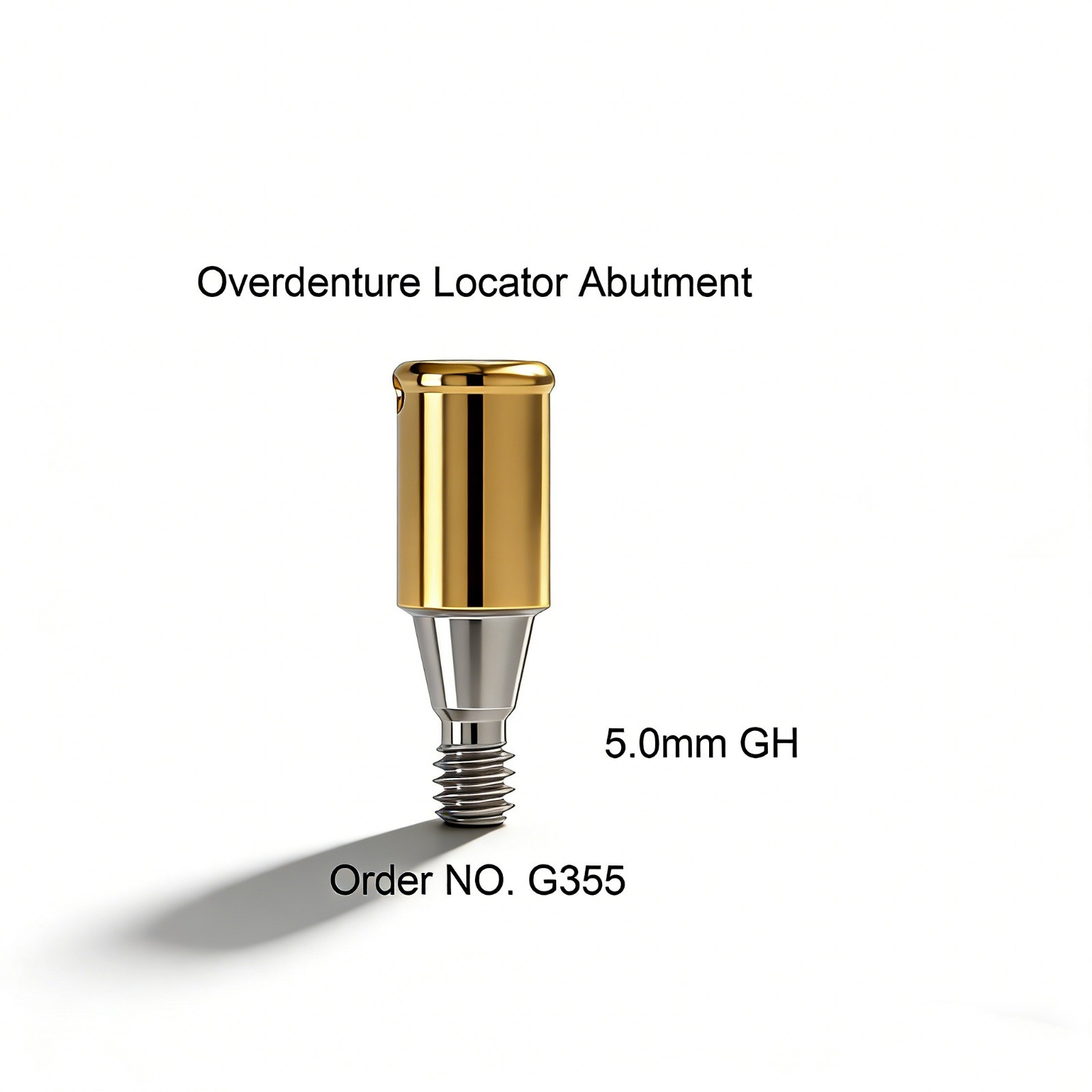 Hiossen ET titanium Locator Abutment Interna Hex Morse Taper Implant Overdenture