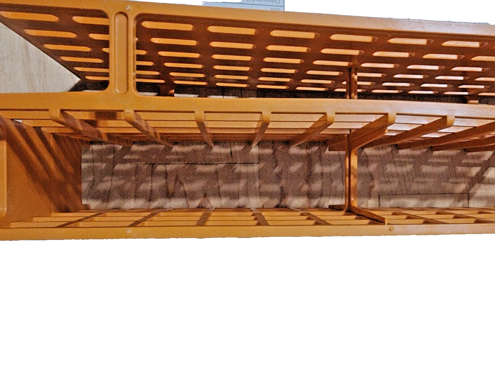(QTY:1) NALGENE 5970-0116 Unwire Racks of Tubes To Test 16mm Orange