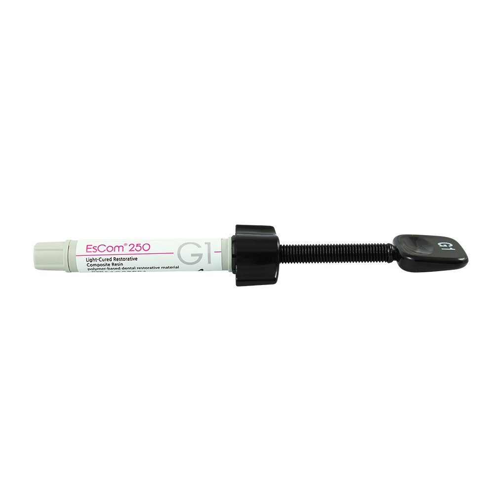 Dental Restorative Nanohybrid Spident EsCom250 Light Cure Flowable Composite 4g