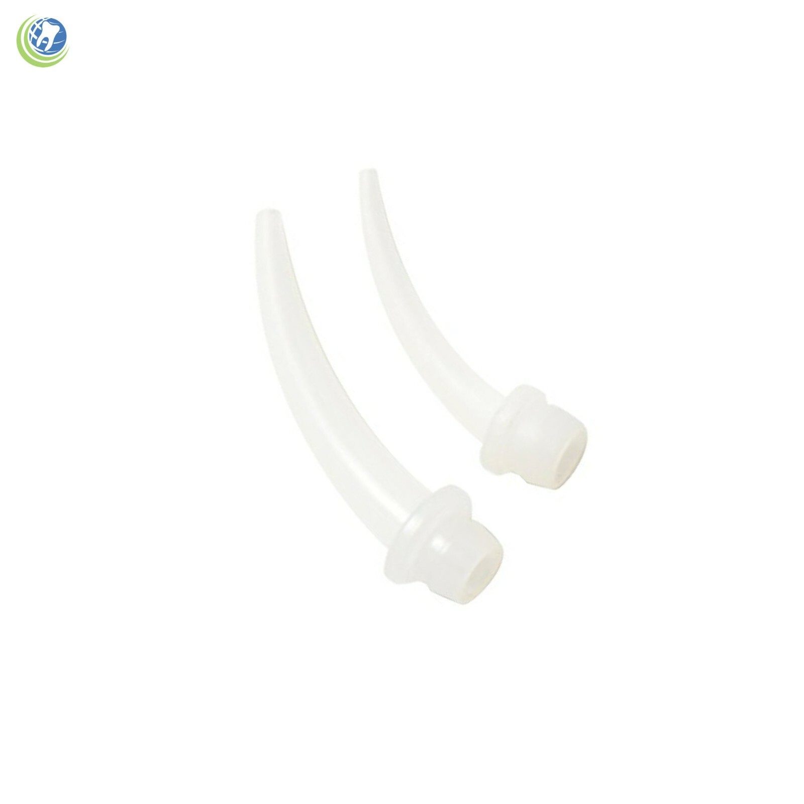 Dental Intra Oral Impression Dispensing Tips for Build-Up Material 100/bag White