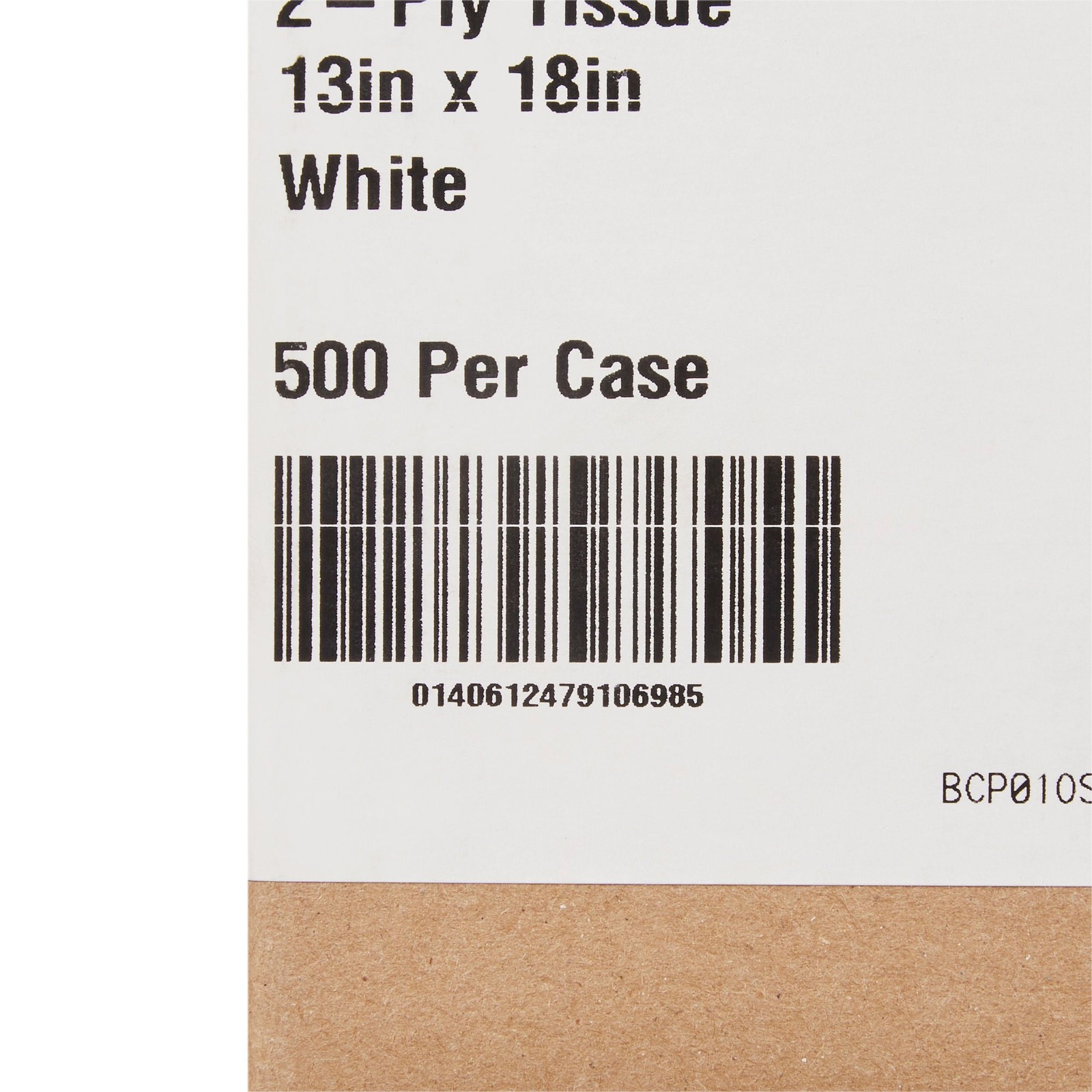 McKesson Procedure Towel Waffle Embossed / Non-Radiopaque 1 Case(s) 500 Towels/