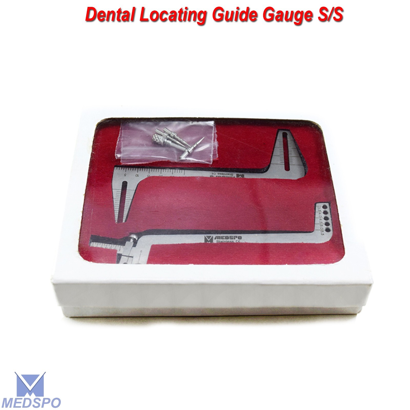 Dental Gauge Implant Surgical Drilling Guide Locator Parallel Depth Pin Tools