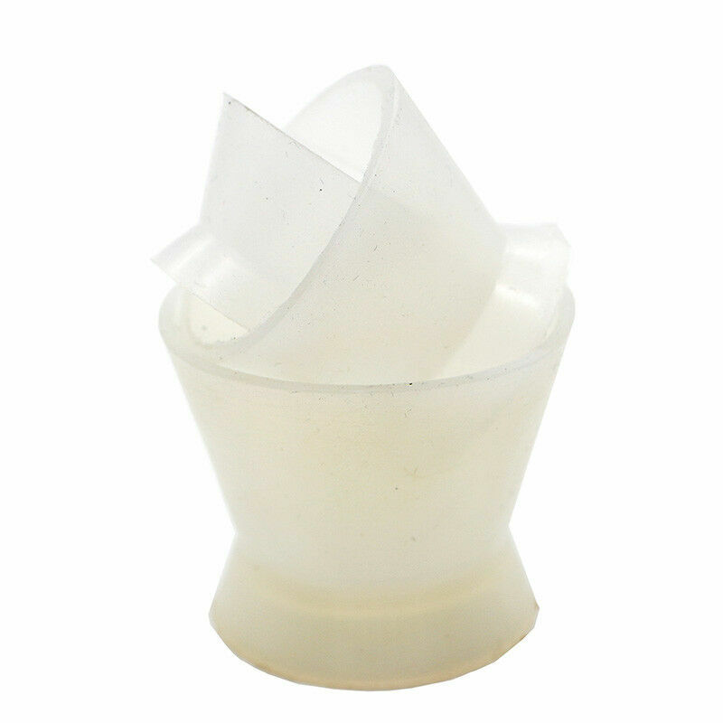 10×DENTAL FLEXIBLE SILICONE DAPPEN BOWL DISH MIXING CUP WHITE 7ML SALE bomaoer
