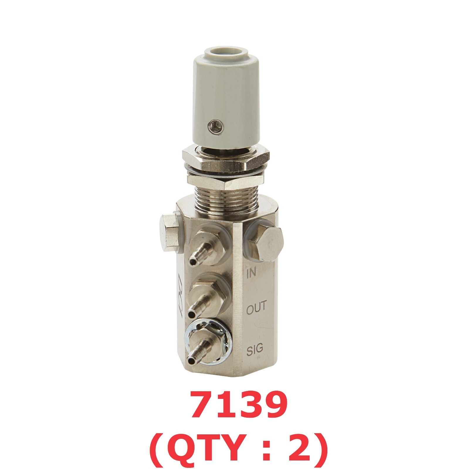 DCI Water Relay / Flow Control Combo-Valve (2 Pack) for Dental-7139