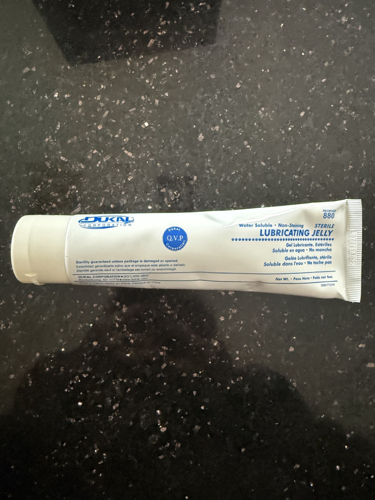 Dukal Lubricating Jelly – 12 tubes 4 oz each