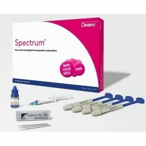 Dentsply Spectrum Composite Restorative Kit 4 Syringes + Bond 3.5ml + Etchant
