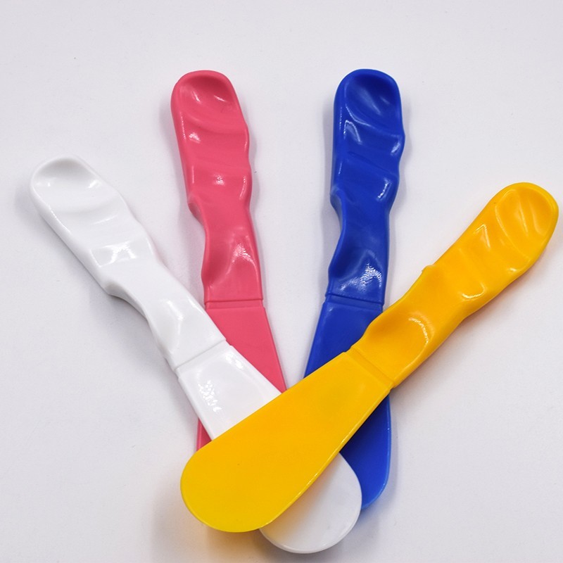 10 Pcs Autoclavable Mixing Spatulas Dental Ergonomic Alginator Mixer 7.5”