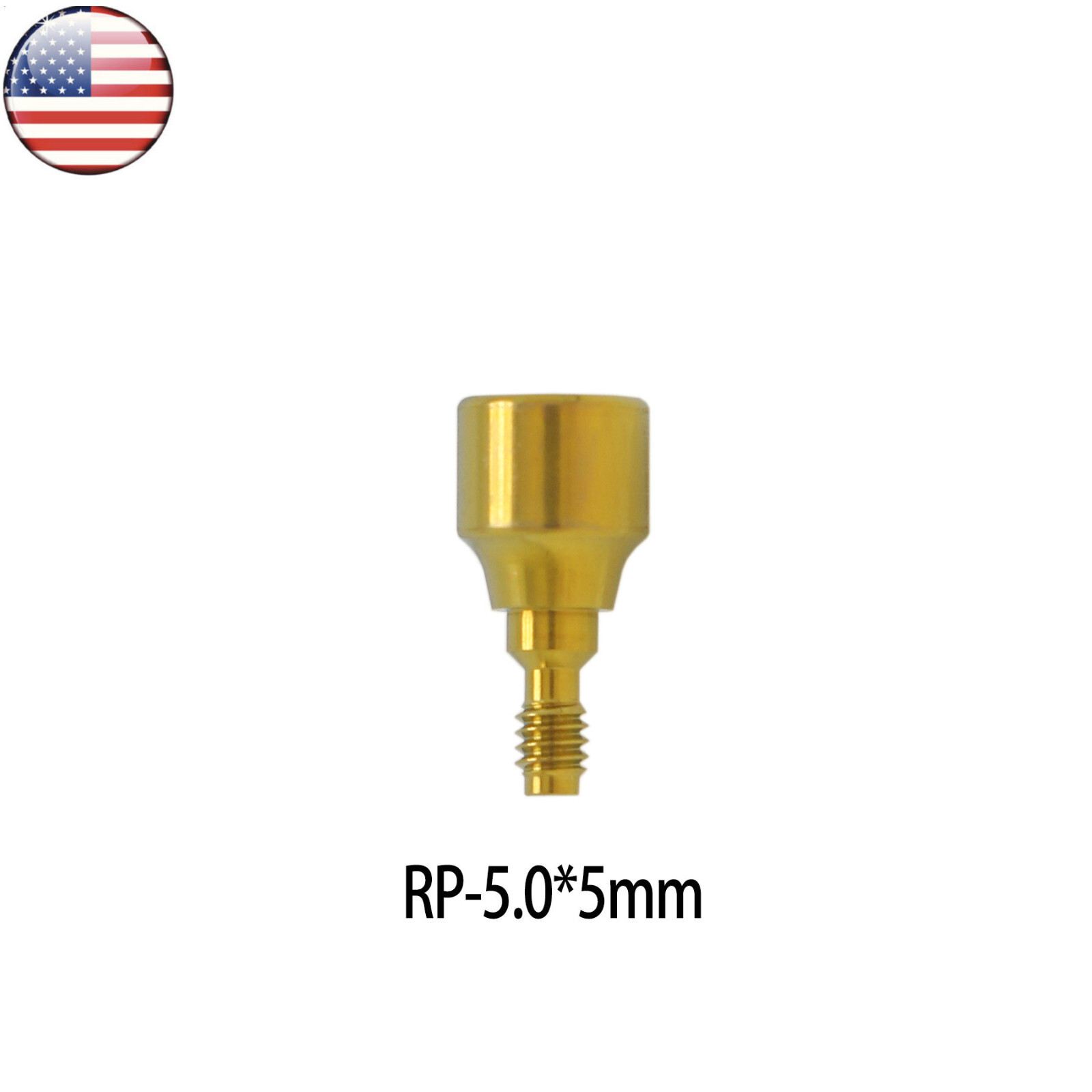 US NOBEL Dental Healing Abutment RP/NP Compatible Active ∅3.6 ∅5.0 ∅6.0 H3/5/7mm