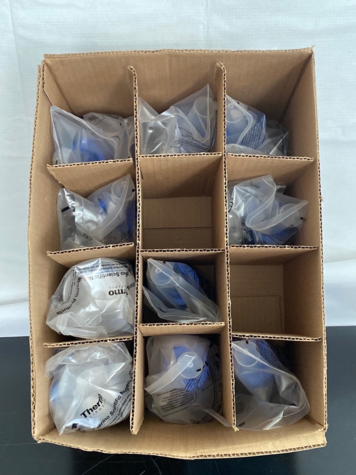 (10) NALGENE Rapid-Flow 50mL Conical Tube Filter Unit 0.2um PES 50mm 564-0020