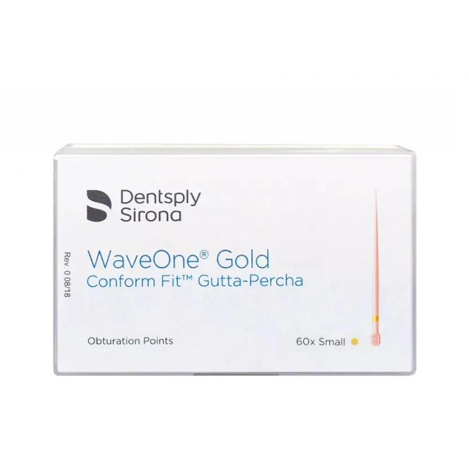 Dentsply Wave One Gold Conform Fit Gutta Percha by Dentsply YELLOW SMALL