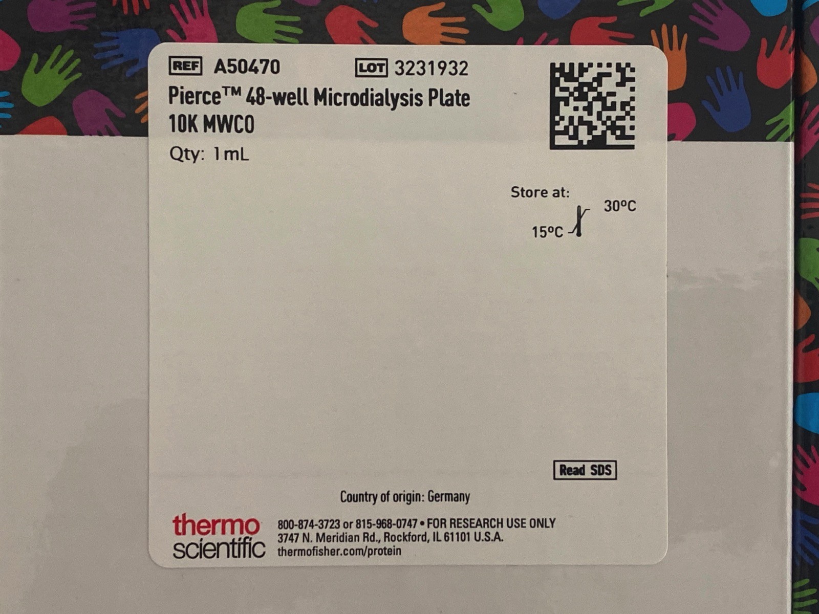 THERMO PIERCE 48-Well 1mL Microdialysis Plate 10kDa MWCO A50470