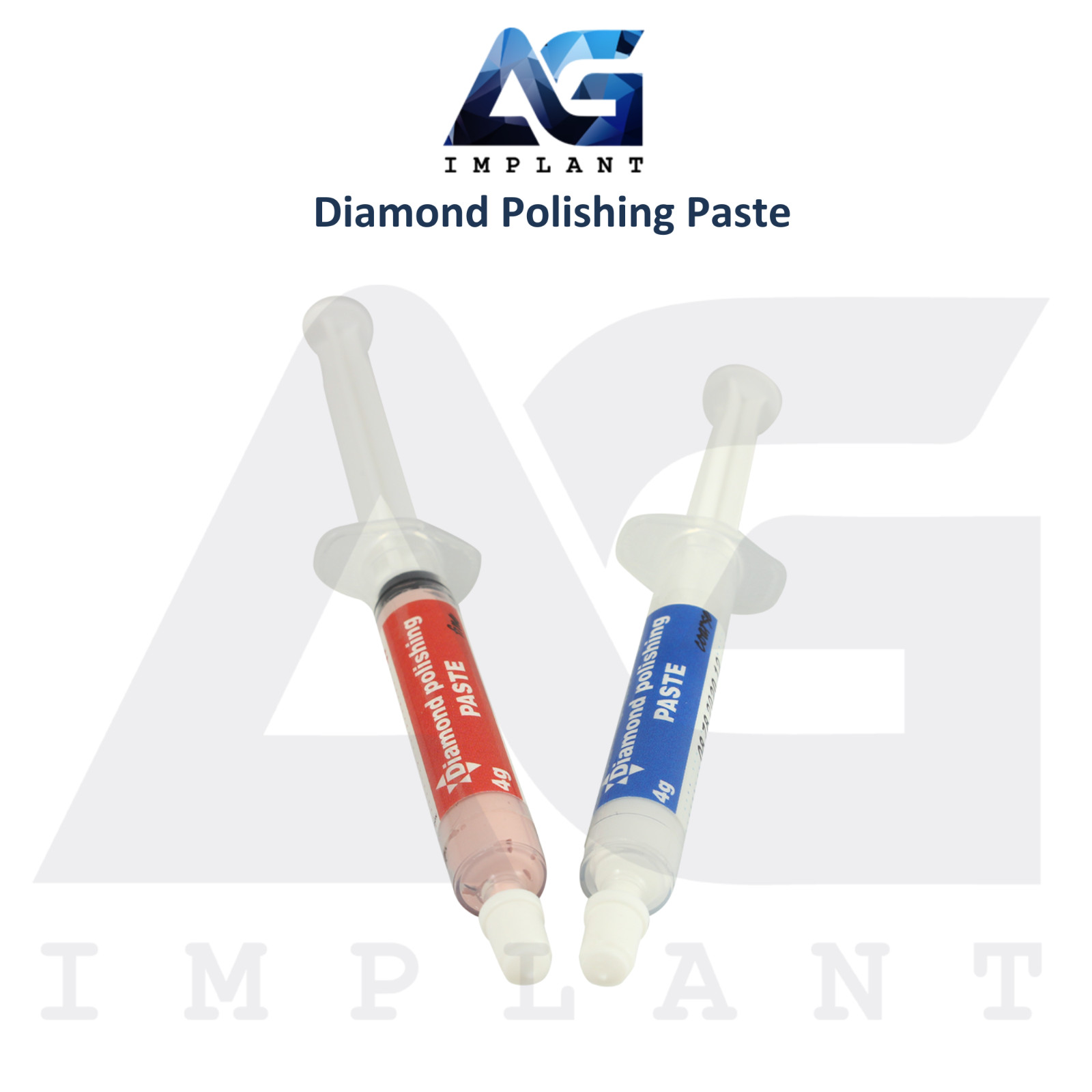 Dental Diamond Polishing Paste Fine / Coarse 4g Surface Prep Composite Material
