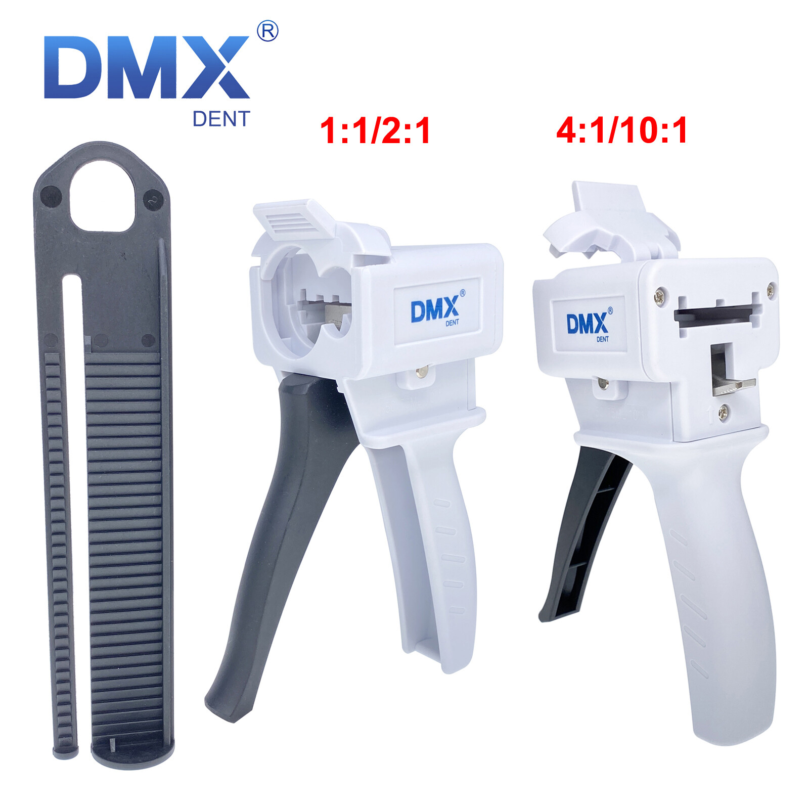 Impression Mixing Gun Cartridge Dispenser for VPS PVS Dental Material 1:1/2:1