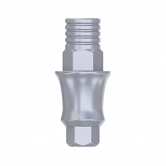 5x Dental Ti-Base Concave CAD/CAM Abut ment Internal Hexagonal Prosthetic