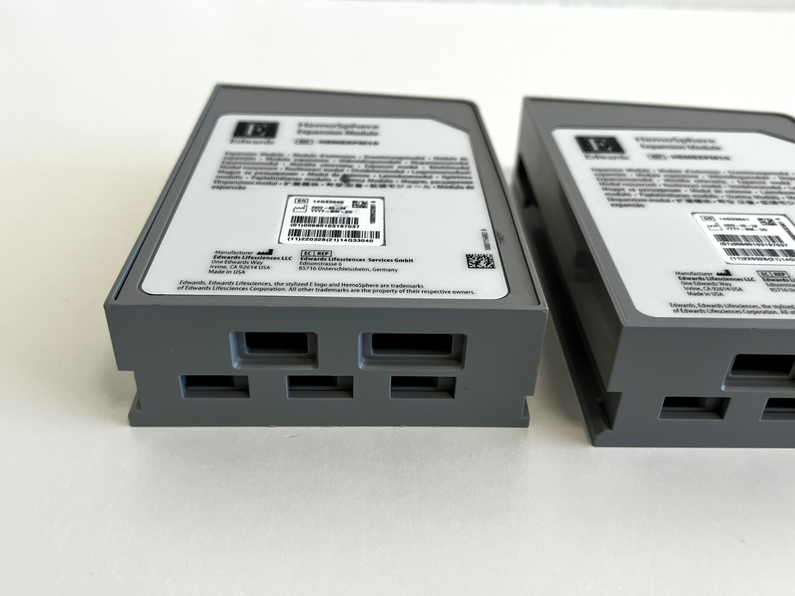 XX3: Lot of 2 Edwards HEMLTECHM10 Expansion Module