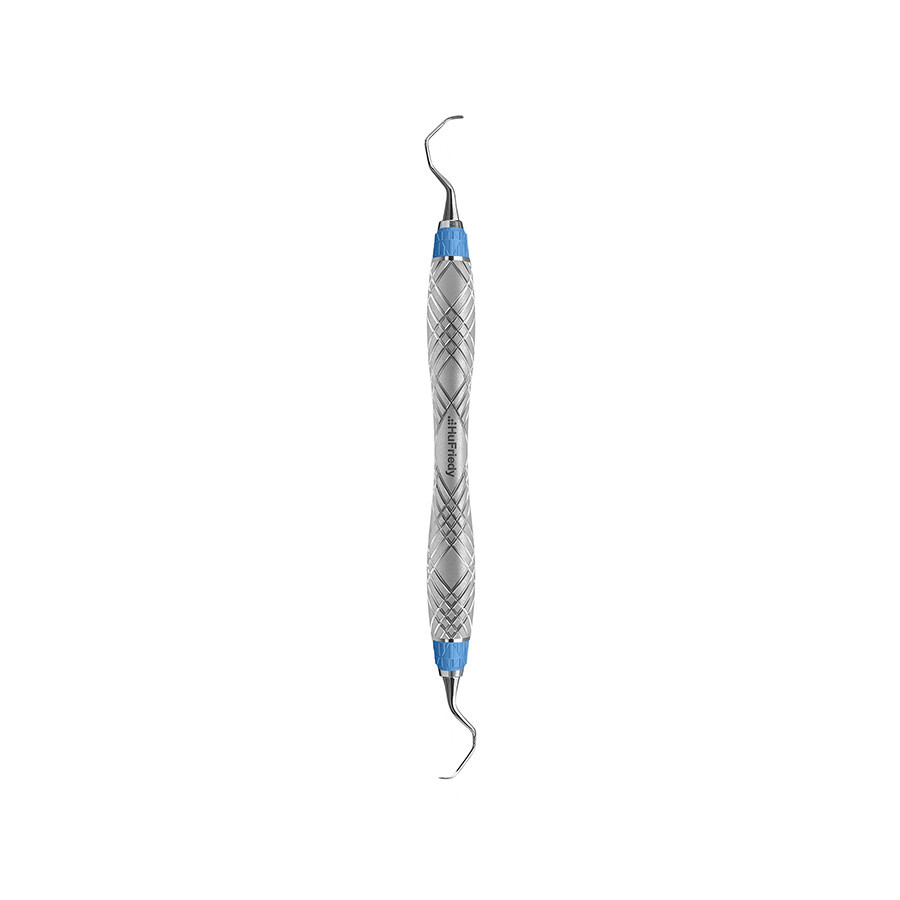 HU-FRIEDY #17/18 GRACEY,EE2, HARMONY, BLUE ERGONOMIC HANDLE (x3)