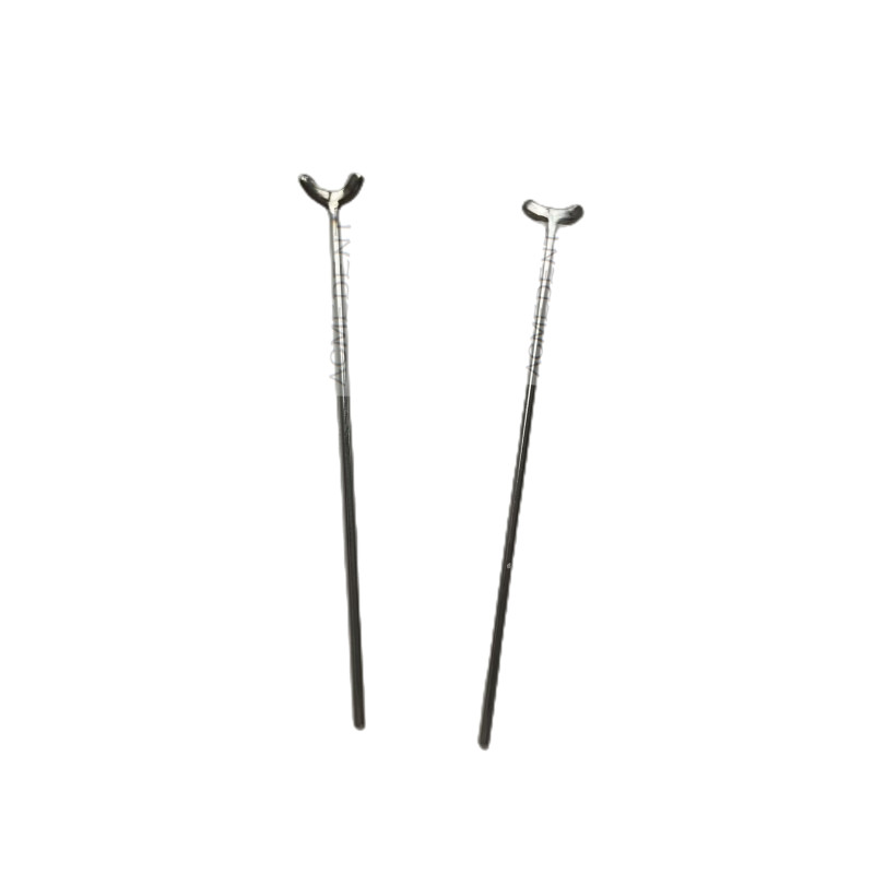 100-Pcs Dental Ball Retainer J Clasp 0.8 Ortho Oblique Clasps Y-Type Scheu Style