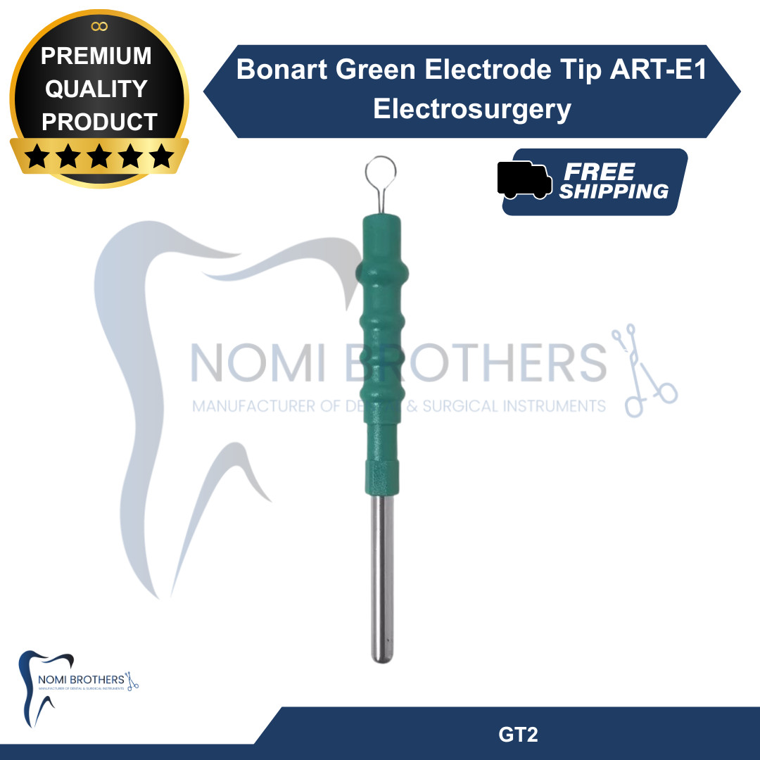 Bonart Heavy Wire Green Tips DENTAL Electrode use with ART-E1 Electrosurgery CE