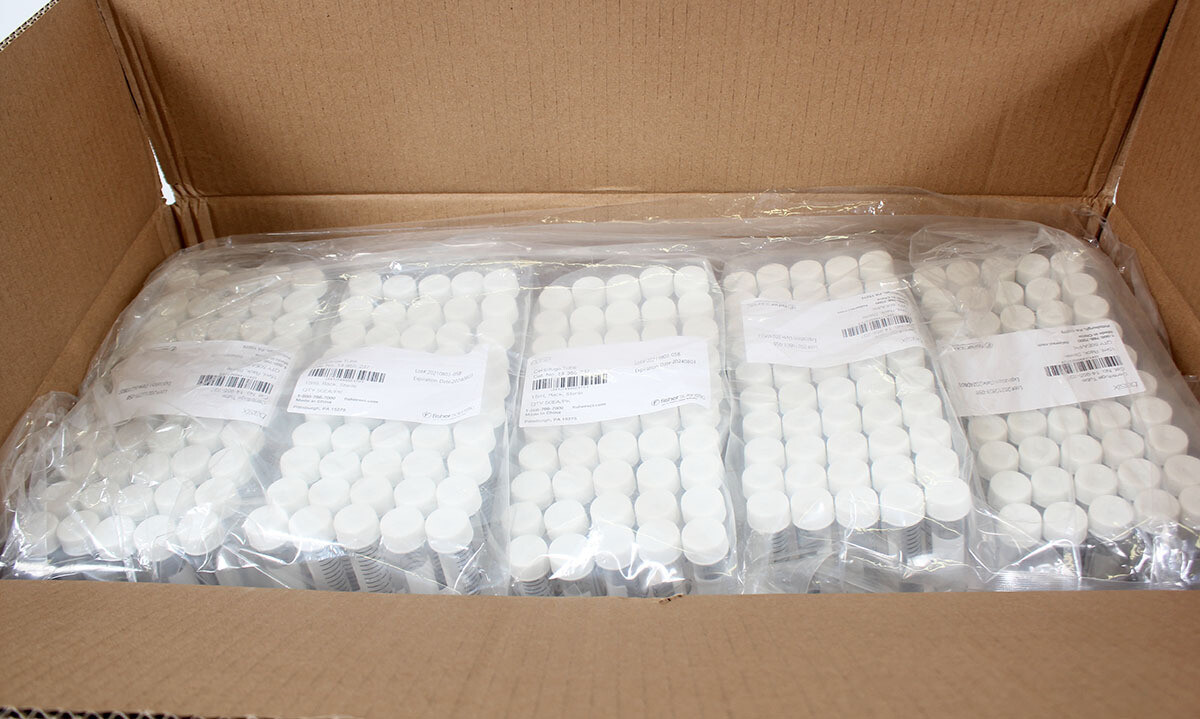 Fisher Scientific 14-955-237 15mL Sterile Conical Centrifuge Tubes, 500pcs