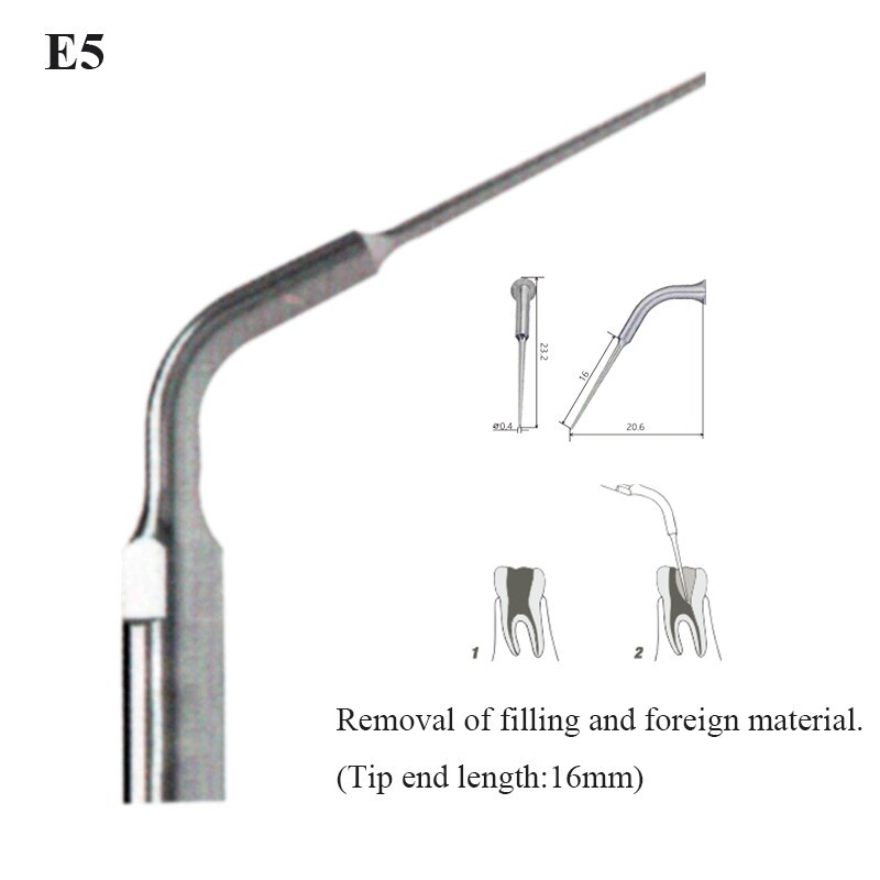 Dental Ultrasonic Scaler Tips Scaling Endo Perio Tips Fit EMS Woodpecker Handle
