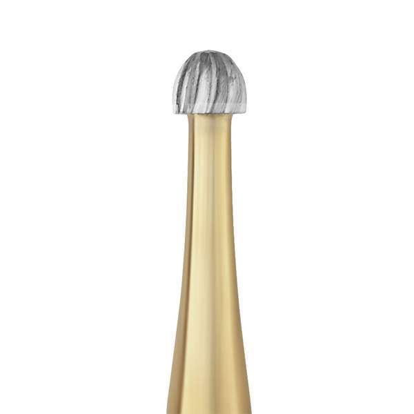 SS White FG #7004 12 blade Round finishing bur, pack of 5 burs