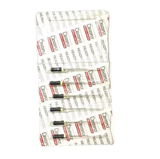 Dentsply Maillefer READY STEEL K-Files 21mm/25mm/31mm, All Sizes-6 Files/pack