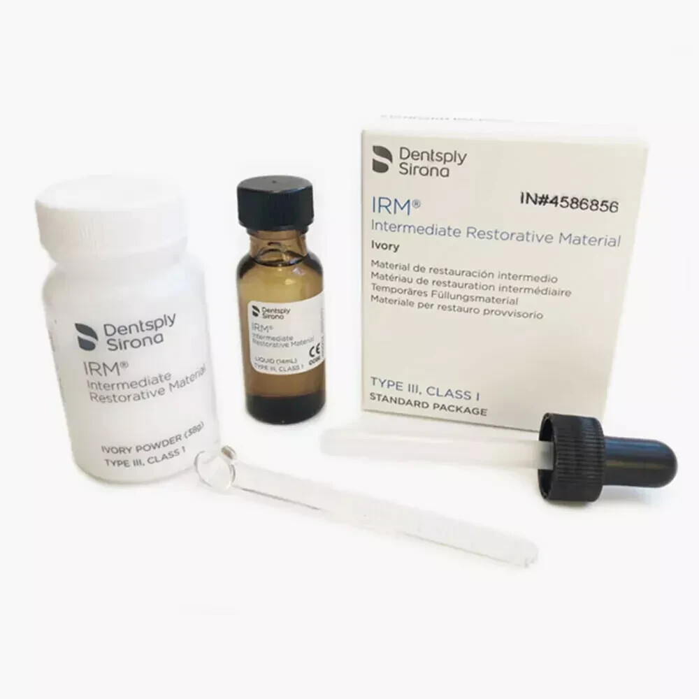 IRM KIT POWDER 38G + LIQUID 14ML STANDARD PACKAGE IVORY DENTSPLY DENTAL