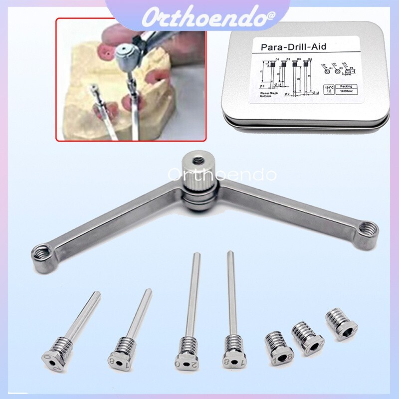 Dental Implant Para Drill Aid Implant Guide Parallel Position Locator Steel kit