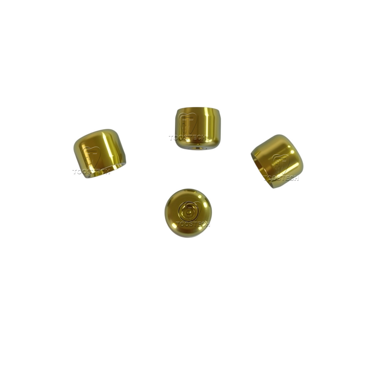 10pcs Multi unit titanium healing cap fits to MIS Seven Inter hex V3 C1 MUA