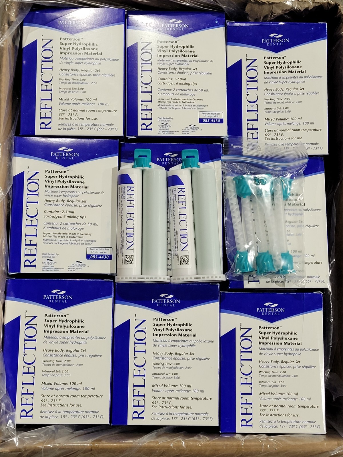 Patterson Heavy Body Regular Set Dental Impression Material VPS 2 x 50ML QTY 54