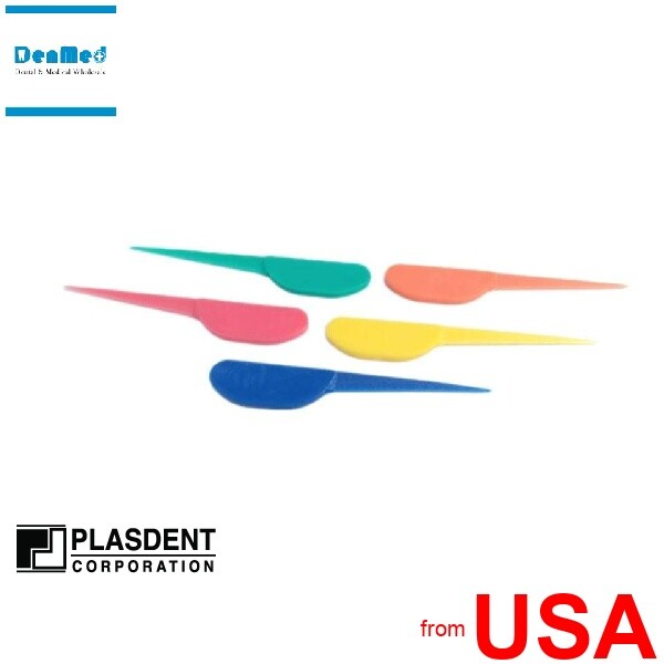 PLASDENT Interdental Picks-48/Bx. ASSORTED in 6 Bright Colors Plastic Too 423911