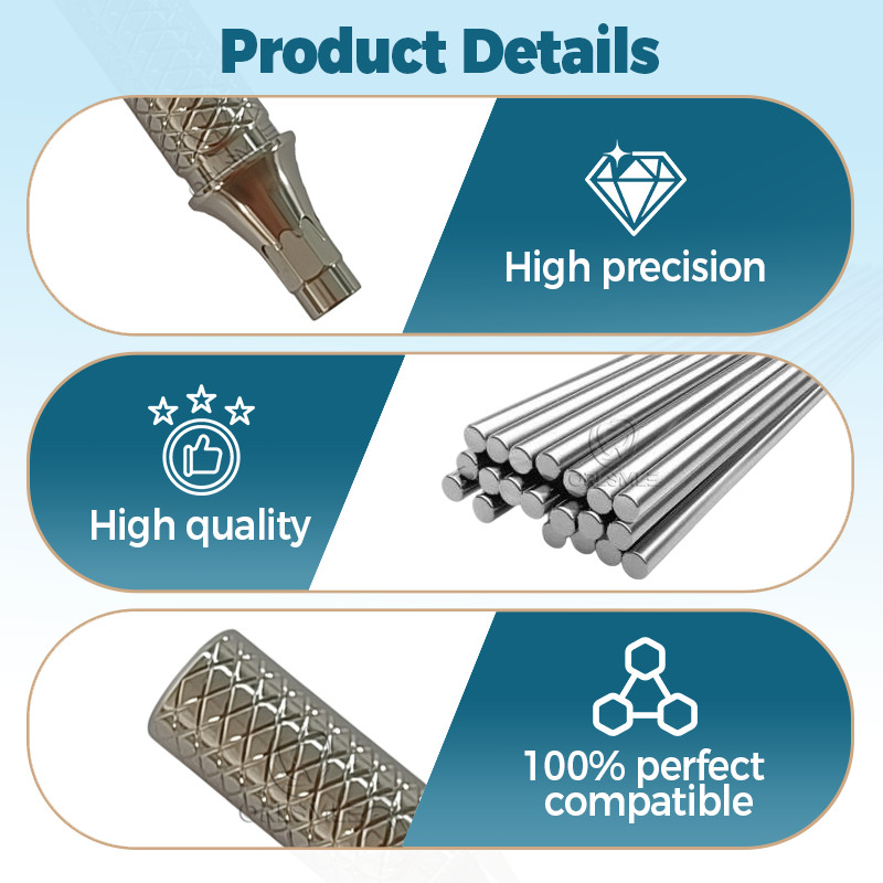 1/4/6/10/20 pcs Temporary abutment fit to Megagen Blue Diamond platform RC NC